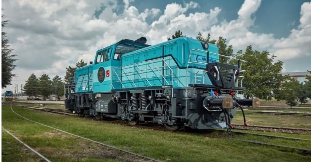 İlk yerli lokomotif Almanya'da görücüye çıktı