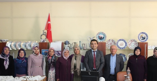 ’’Ateşte açan çiçekler’’ iki komşu ilçe kadınlarını bir araya getirdi