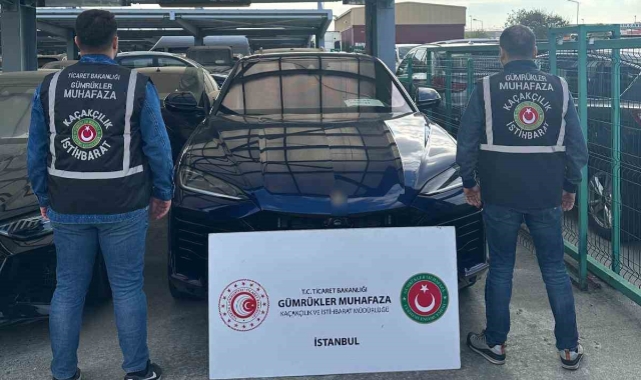 Ticaret Bakanlığı’ndan 288 milyon liralık lüks araç operasyonu