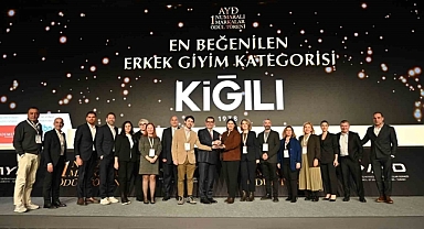 Kiğılı, 'En Beğenilen Erkek Giyim Markası' seçildi