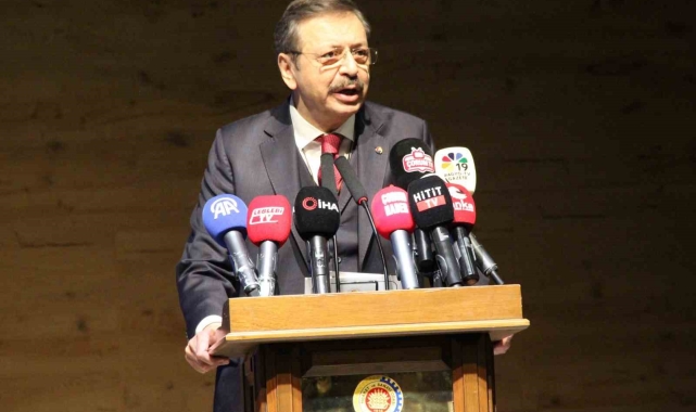 TOBB Başkanı Hisarcıklıoğlu: "Çorum'un ihracatı son 10 senede 100 milyon dolardan 5 milyar doların üzerine çıktı"