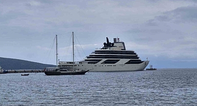 400 milyon avroluk gemi Bodrum'a geldi