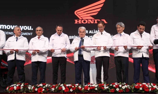 Honda Türkiye'den dev yatırım: Aliağa'da motosiklet fabrikası üretime başladı