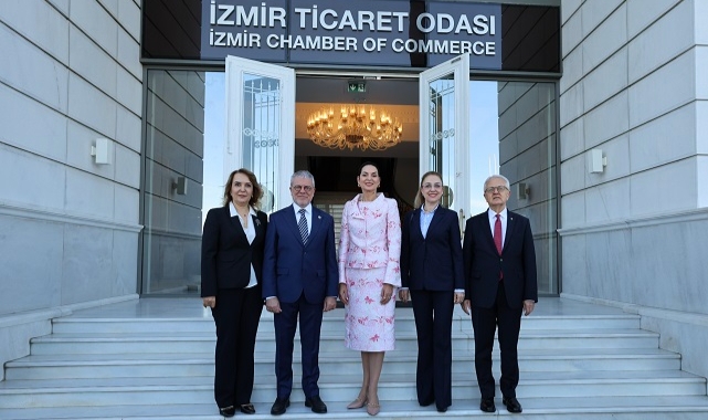 Kosta Rika First Lady’si Zeikate’den İzmir Ticaret Odası’na ziyaret