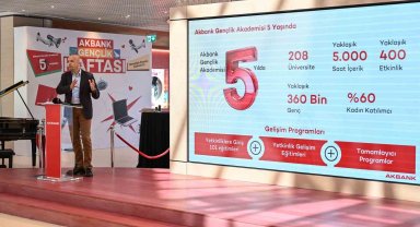 Akbank Gençlik Akademisi 5 yılda yaklaşık 360 bin gence ulaştı