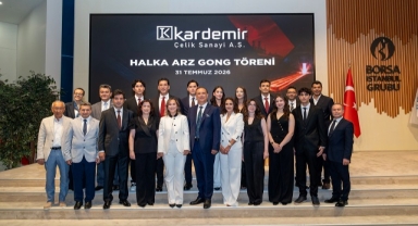 Borsa İstanbul'da gong Kardemir Çelik için çaldı