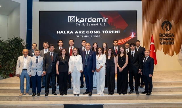 Borsa İstanbul'da gong Kardemir Çelik için çaldı