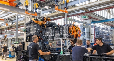 MAN Bir Yılda 1.300 Elektrikli Kamyon Üretti