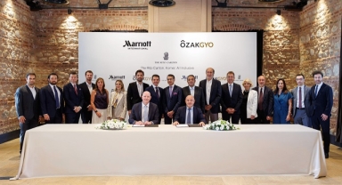 Özak GYO ile Marriott'tan Yeni Otel Projesi İçin İş Birliği