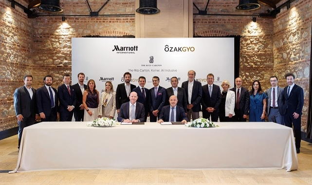 Özak GYO ile Marriott'tan Yeni Otel Projesi İçin İş Birliği