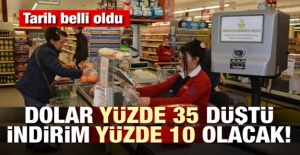 Dolar Düştü, İndirim Oranı Belli Oldu